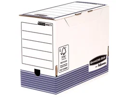 Fellowes Caja de Archivo Definitivo A4 Lomo 150mm Azul