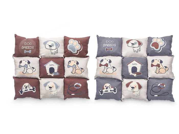 Mascow Cuna para Mascota Rectangular, Animales Surtidos, Color Estampado, 55x45 cm (Set de 8) Mascow Cuna para Mascota Rectangular, Animales Surtidos, Color Estampado, 55x45 cm (Set de 8)