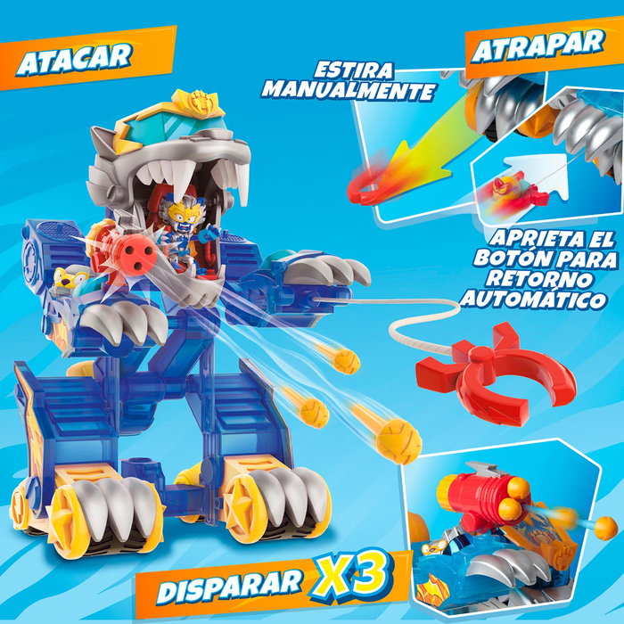 SUPERTHINGS Wild Tigerbot Kazoom Energy con Wild Kid y Wild SuperThing SUPERTHINGS Wild Tigerbot Kazoom Energy con Wild Kid y Wild SuperThing