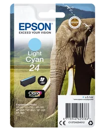 Epson Cartucho de tinta Cian (claro) C13T24254012