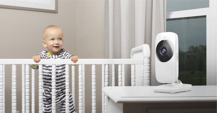 Motorola VM481 - Vigilabebés (Baby Monitor) con Pantalla de 2 Pulgadas - Color Blanco