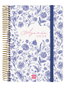 Finocam Agenda 16 Meses Septiembre 2025 - Diciembre 2026 Cloe E10-155X212 Semana Vista Horizontal Azul