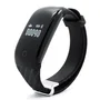 Storex Pulsera de Actividad SB-17 Negro con Monitor Cardíaco, Podómetro, OLED 1.68 cm, IP67 Impermeable, Bluetooth, Unisex