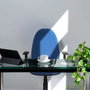 PIQUERAS Y CRESPO Silla de oficina Aýna Azul cielo con Brazos 1D