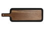 DKD Home Decor Tabla de Cortar Acacia 51x17x1,8 Pizarra Negro/Natural