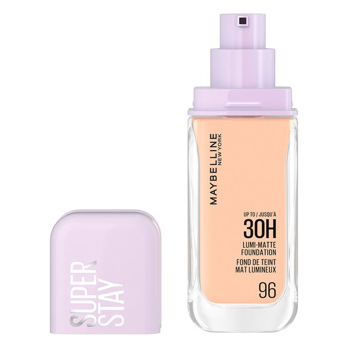 MAYBELLINE SUPERSTAY LUMI MATTE Base de Maquillaje #96 30 ml - Acabado Mate Luminoso 30 Horas MAYBELLINE SUPERSTAY LUMI MATTE Base de Maquillaje #96 30 ml - Acabado Mate Luminoso 30 Horas