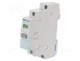 HAGER Interruptor de botón biestable 230VAC 16A gris