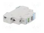 HAGER Interruptor de botón biestable 230VAC 16A gris