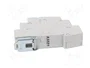 HAGER Interruptor de botón biestable 230VAC 16A gris