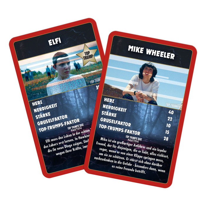 Stranger Things Juego de cartas Top Trumps Collectables *Edición Alemán*