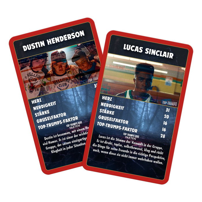 Stranger Things Juego de cartas Top Trumps Collectables *Edición Alemán*