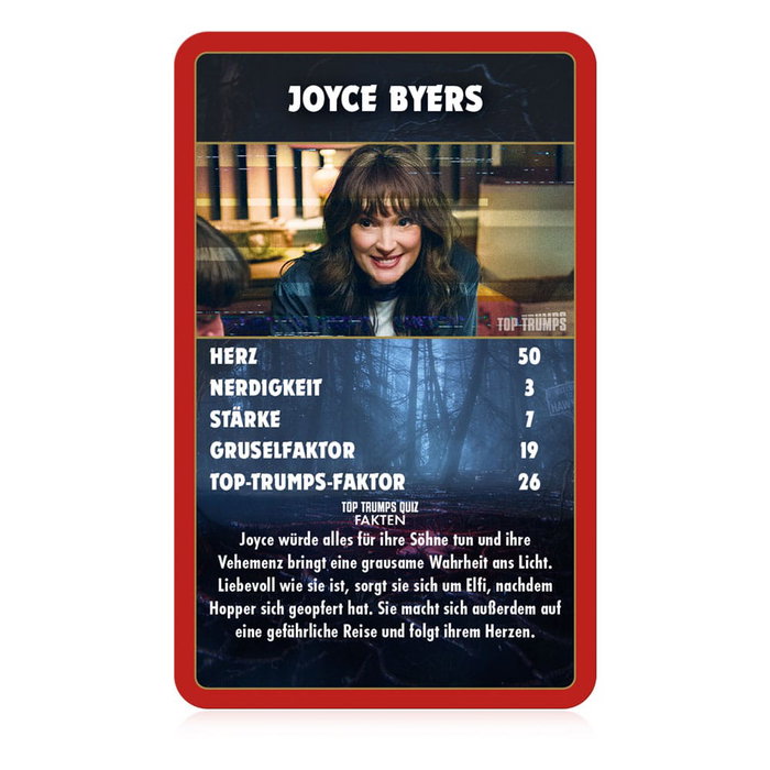 Stranger Things Juego de cartas Top Trumps Collectables *Edición Alemán*