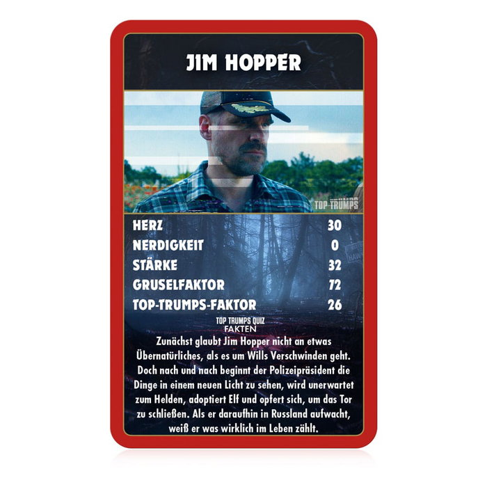 Stranger Things Juego de cartas Top Trumps Collectables *Edición Alemán*