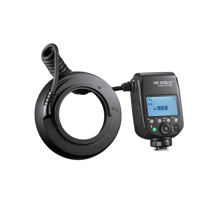 Godox MF-R76S+ Macro Ring Flash Dental para Sony