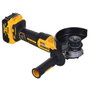 DeWalt Kit de Taladro Percutor DCD796 y Amoladora DCG405 con 2 Baterías de 5.0Ah y Maletín T STAK