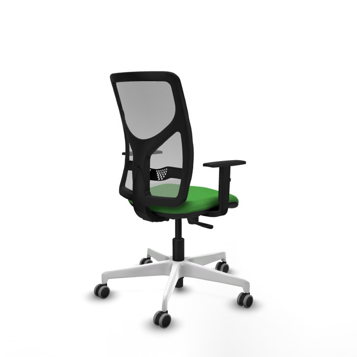 PIQUERAS Y CRESPO Silla de oficina Motilla con mecanismo Sincro, Verde y Gris PIQUERAS Y CRESPO Silla de oficina Motilla con mecanismo Sincro, Verde y Gris