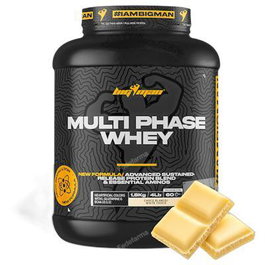 BIGMAN MULTI PHASE WHEY Chocolate Blanco 1,8 kg