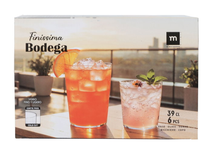 La Mediterranea Vaso Bodega Finissima Bodega 39cl