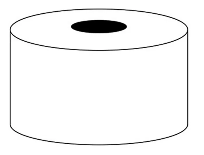 Q-connect Electra Rollo Sumadora 37 mm x 70 mm, Sin Bisfenol A, Papel para Cajas Registradoras y Calculadoras Impresoras, 60 g, Mandril 12 mm