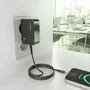 Aisens Cargador GaN 65W PD3.0 con Cable USB-C 1.8m Negro ASCH-1PD65WL033-BK
