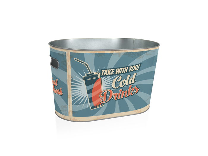 Inde Cubo de Hielo Oval Privilege, 10 Litros, Acero Inoxidable, 32.7 x 19.5 x 20 cm (8 Unidades) Inde Cubo de Hielo Oval Privilege, 10 Litros, Acero Inoxidable, 32.7 x 19.5 x 20 cm (8 Unidades)