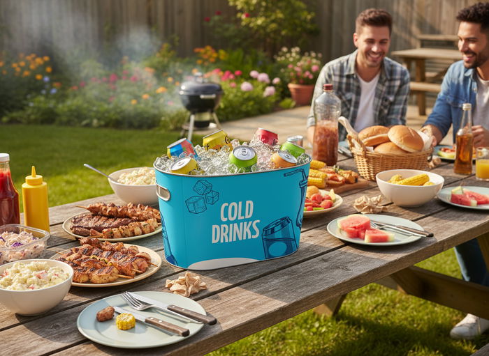 Inde Cubo de Hielo Oval Privilege, 10 Litros, Acero Inoxidable, 32.7 x 19.5 x 20 cm (8 Unidades) Inde Cubo de Hielo Oval Privilege, 10 Litros, Acero Inoxidable, 32.7 x 19.5 x 20 cm (8 Unidades)