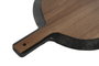 DKD Home Decor Tabla de Cortar Acacia con Pizarra Negra 38x28x1,8 cm