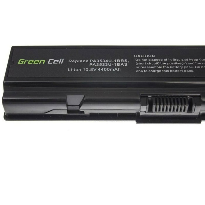 Green Cell TS01 Batería para Toshiba Satellite A200 A300 A500 L200 L300 L500, 11,1V 4400mAh