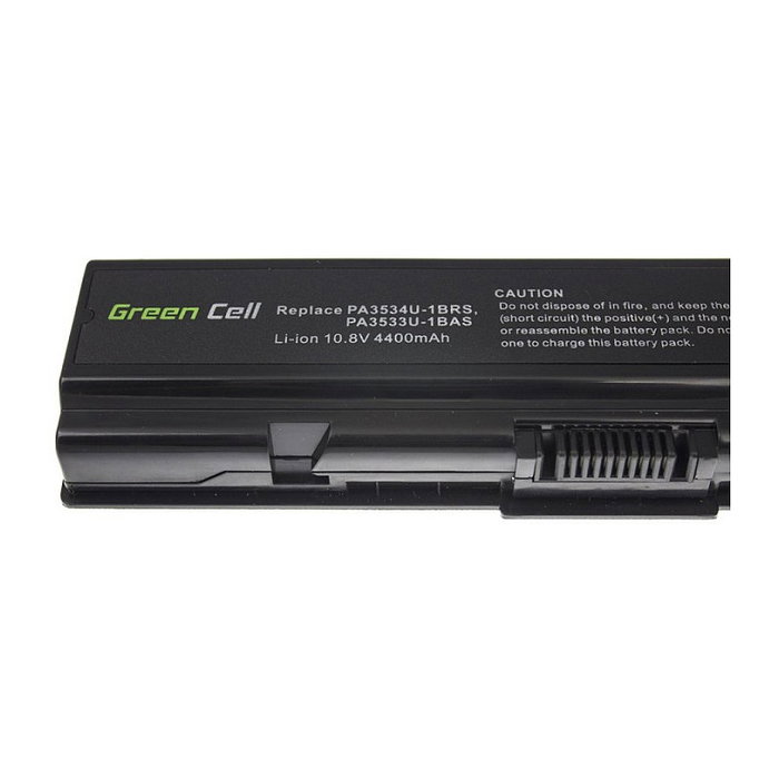 Green Cell Batería para Toshiba Satellite A200 A300 A500 L200 L300 L500 4400mAh 11,1V