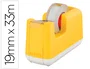 LEITZ Portarrollos Cosy Amarillo con Cinta de 33 m