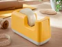 LEITZ Portarrollos Cosy Amarillo con Cinta de 33 m