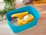 LEITZ Portarrollos Cosy Amarillo con Cinta de 33 m
