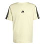 Camiseta de Manga Corta Hombre Adidas 3stripes Beige
