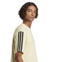Camiseta de Manga Corta Hombre Adidas 3stripes Beige
