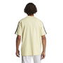 Camiseta de Manga Corta Hombre Adidas 3stripes Beige