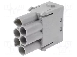 HARTING Módulo Macho Han E® Protected 6 Pines