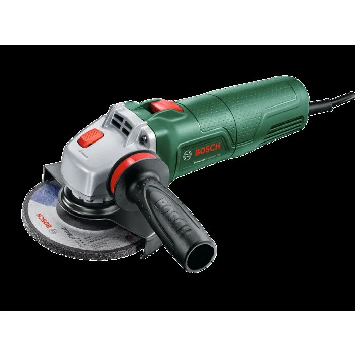 Bosch UniversalGrind Amoladora angular con cable 850 W, 125 mm, 3 discos incluidos, 850-125