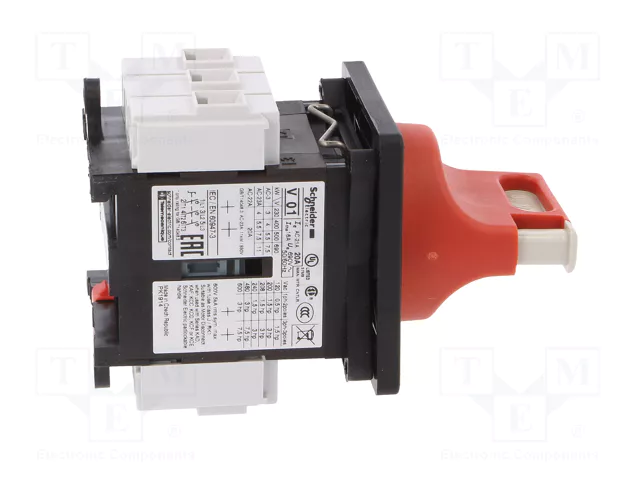 SCHNEIDER ELECTRIC TeSys VARIO VCF01 Seccionador principal de seguridad de 3 polos y 20A