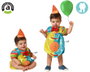 Disfraz Payaso Multicolor Con Pajarita para Bebé Unisex 24 Meses