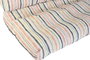 DKD Home Decor Cojin Suelo Terraza Y Jardin Multicolor 80 x 16 x 120 cm Resistente Agua Antimanchas Set 2