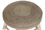 DKD Home Decor Reposapiés de Yute y Eucalipto Natural Marrón