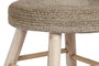DKD Home Decor Reposapiés de Yute y Eucalipto Natural Marrón
