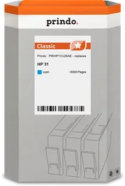 Prindo Cartucho de tinta cian PRIHP1VU26AE Classic