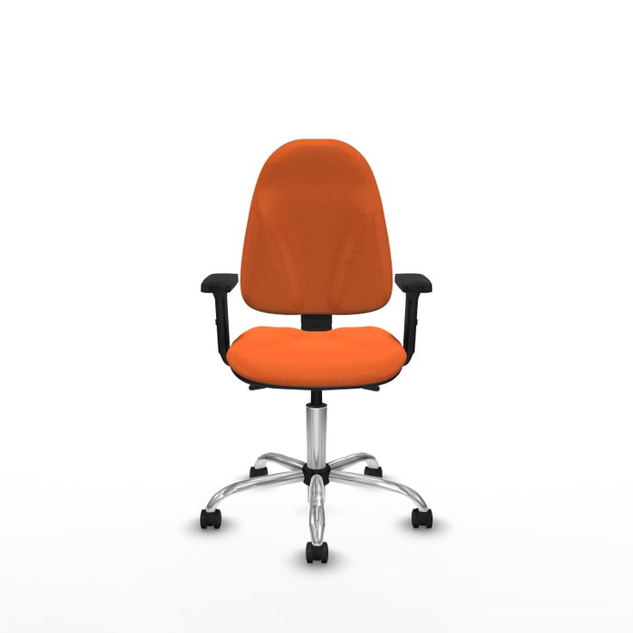 PIQUERAS Y CRESPO Silla de oficina Algarra Naranja con Mecanismo Asincro PIQUERAS Y CRESPO Silla de oficina Algarra Naranja con Mecanismo Asincro