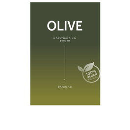 BARULAB Mascarilla Facial Vegana Hidratante con Aceite de Oliva - 23 gr