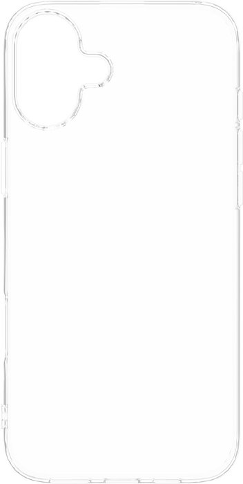 eSTUFF Funda INFINITE VIENNA para iPhone 16 - Transparente - Plástico 100% Reciclado