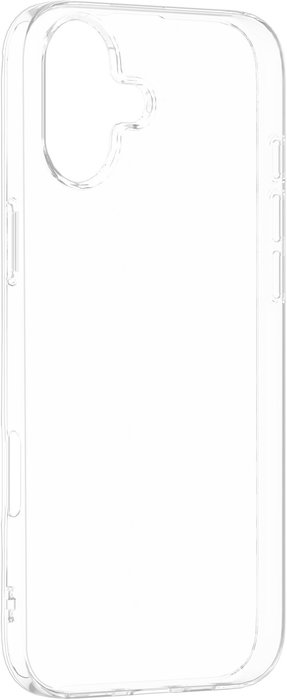 eSTUFF Funda INFINITE VIENNA para iPhone 16 - Transparente - Plástico 100% Reciclado