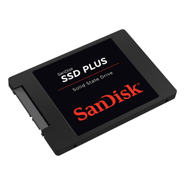 Sandisk PLUS SSD 2.5" 2TB SATA III, Disco Duro Sólido Interno, 535 MB/s de Lectura