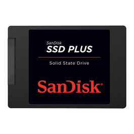 Sandisk PLUS SSD 2.5" 2TB SATA III, Disco Duro Sólido Interno, 535 MB/s de Lectura