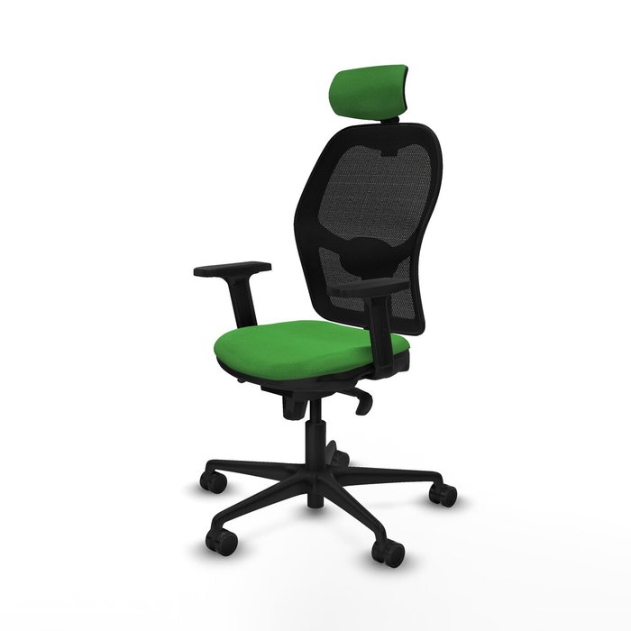 PIQUERAS Y CRESPO Silla de oficina Jorquera Verde y Negra